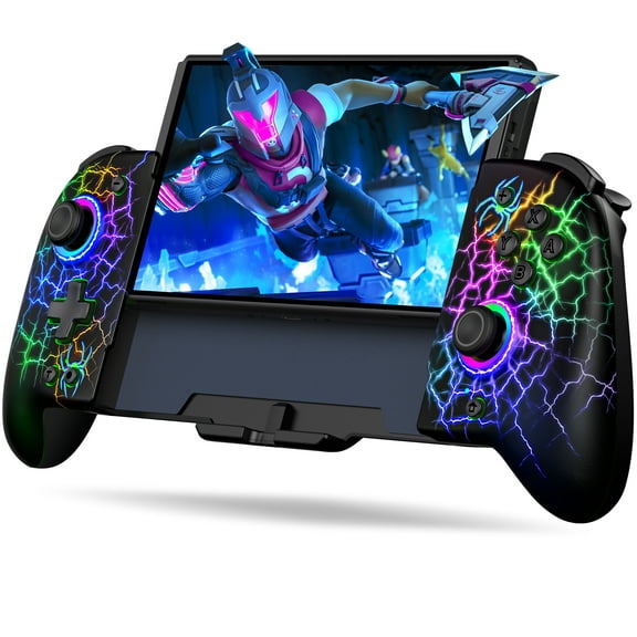 Switch Controller for Switch/Switch OLED, QQV Joy Cons Controller Replacement for Switch Pro Controller, Switch Controllers Remote with Adjustable TURBO