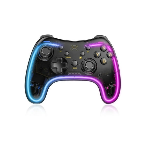 Switch Controller,Wireless Switch Pro Controller Compatible with Switch/Switch lite/Switch OLED,Pro Controller Switch Support Turbo,Wake-up Function and Adjustable LED