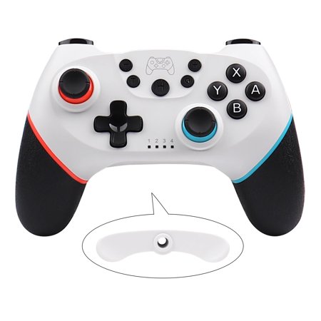 Switch Controller, Wireless Remote Pro Controller Game Console Compatible with Nintendo Switch/Switch Lite/Switch OLED, Gamepad Joystick with Adjustable Turbo, Dual Vibration and Non-Slip