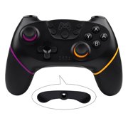 Switch Controller, Wireless Remote Pro Controller Game Console Compatible with Nintendo Switch/Switch Lite/Switch OLED, Gamepad Joystick with Adjustable Turbo, Dual Vibration and Non-Slip