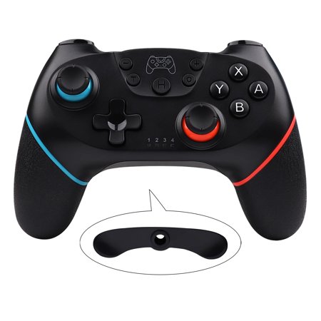 Switch Controller, Wireless Remote Pro Controller Game Console Compatible with Nintendo Switch/Switch Lite/Switch OLED, Gamepad Joystick with Adjustable Turbo, Dual Vibration and Non-Slip