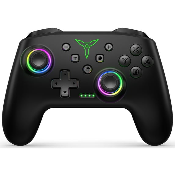 Daenfyy Switch Pro Controller, Wireless Switch Controller for Nintendo Switch/Switch Lite/OLED, Cross-Platform for iOS/Android/PC, Programmable Buttons & Turbo Mode