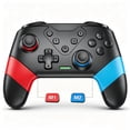 thumbnail image 1 of Switch Controller Compatible with Switch/Switch Lite/Switch OLED, Extra Controller with Paddles, Wireless Switch Pro Controller with Turbo, 6-Axis Gyro,Programmable with Buttons,Black, 1 of 8