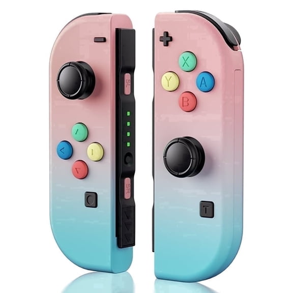 Wireless Split Gaming Controller, Bluetooth Gamepad with Motion & Vibration, Rechargeable Game Controller for Portable Gaming Device