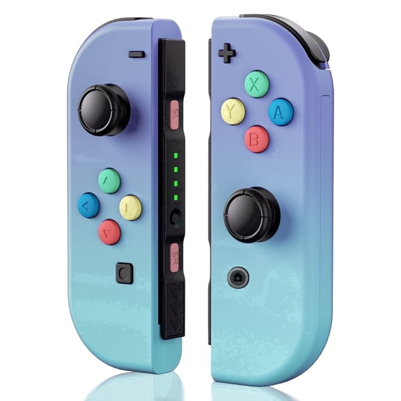 Wireless Split Gaming Controller, Bluetooth Gamepad with Motion & Vibration, Rechargeable Game Controller for Portable Gaming Device
