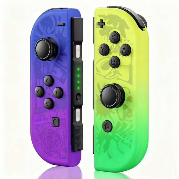 Switch Controller for N-Switch,OLED,Lite,Wireless Controllers (L/R) Support Vibration/WakeUp Function/Motion Control