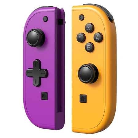 Switch Controller for Nintendo Switch, Switch Remote Joy Pad supports Dual Vibration/Motion Control/Screenshot/Wake-up (Red and Blue)