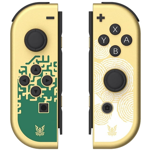 Switch Controller for Nintendo Switch, Wireless Gaming Controller for Switch Joypads (L/R), Tears of Kingdom(Gold)
