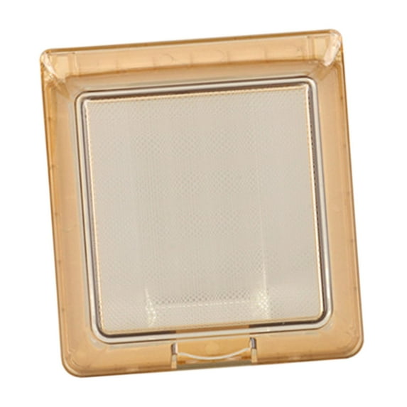 Switch Cover Outlet Cover Boxes Waterproof Universal Protective Cover Switch Box Wall Switch Cover for Living Room Restaurant Indoor Outdoor Clear Orange