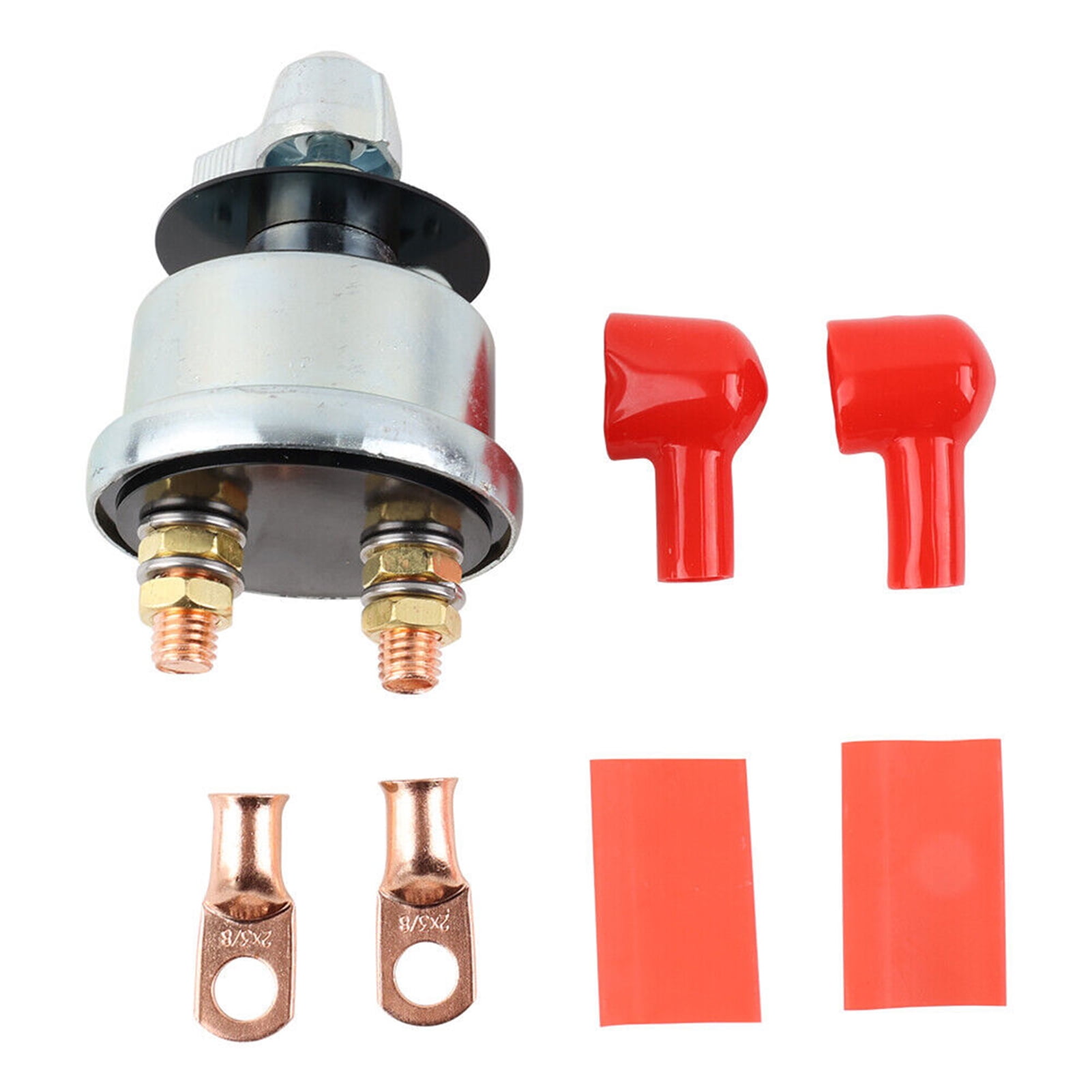 Boat Battery Switch 2Pack Battery Disconnect Switch 12V?48V Power Cut Off Kill Isolation Rotary Switch For Cars Boats Rvs 12 48v Battery Switch