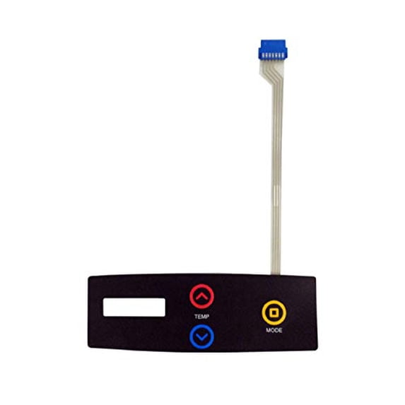 Raypak 013492F Switch-Decal Membrane for 206A to 408A