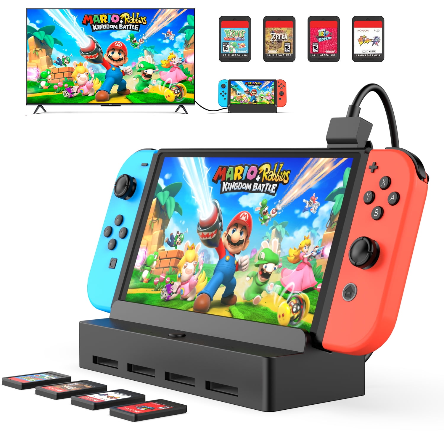 Switch Game Card Reader, Upgrade Version Multi Switch Game