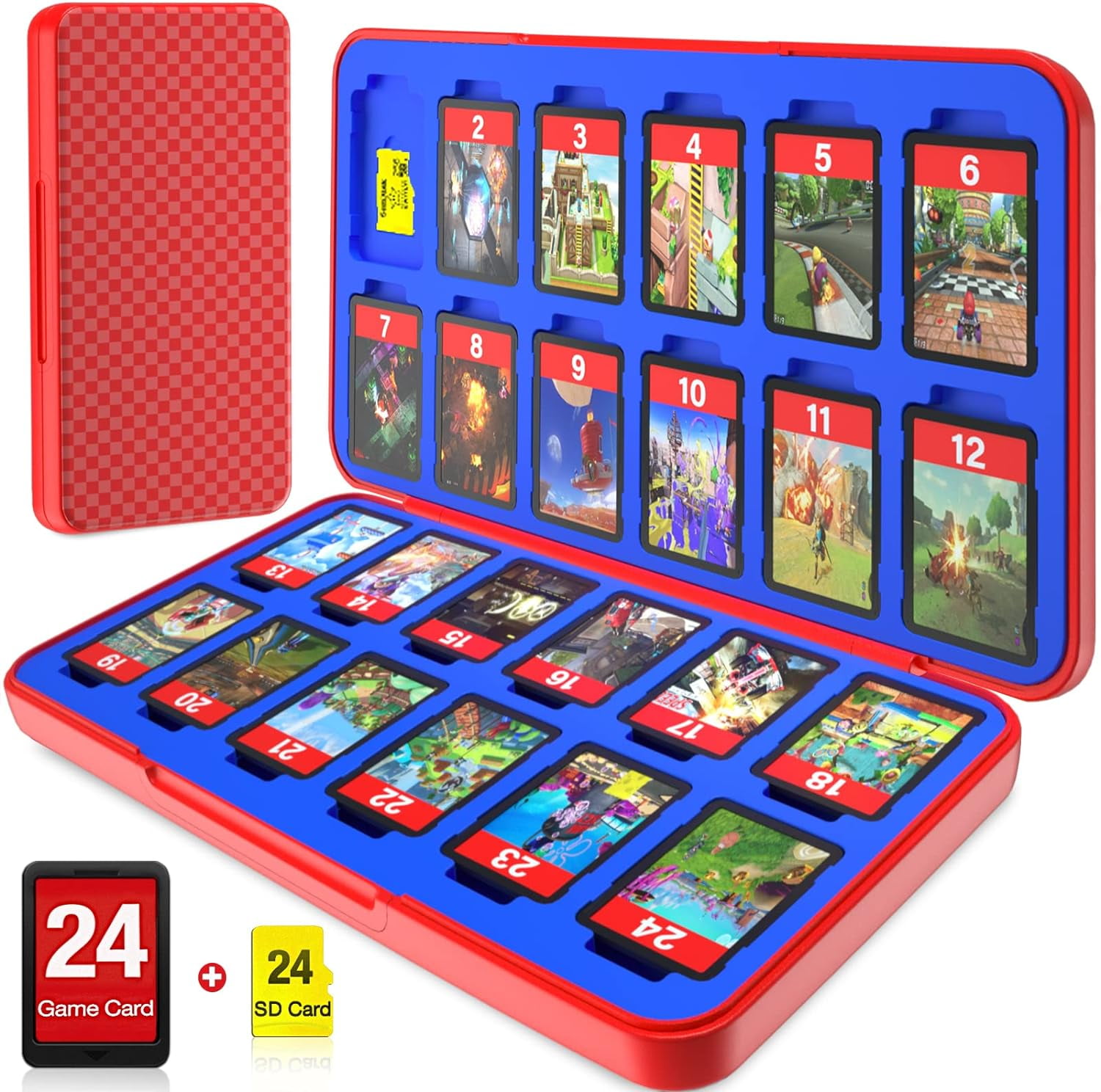 Switch Game Case Holder for Nintendo Switch OLED Lite Game Card