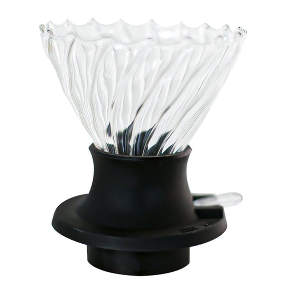 Switch Immersion Dripper Size 02 high borosilicate glass coffee pour over maker,clever coffee dripper Manual Brew MakerSimple to operate and easy to clean