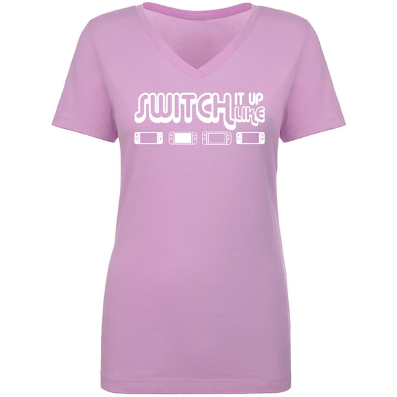 Switch It Up Womens V-Neck T-Shirt