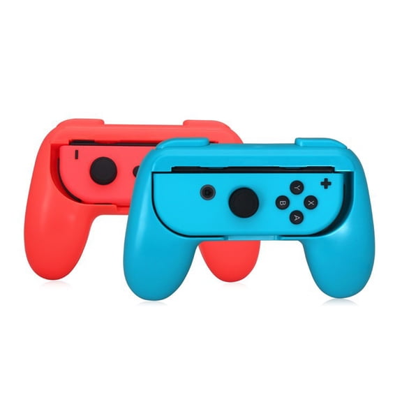 Switch Joy-Con Controller Grips – Ergonomic Comfort Handles for Nintendo Switch Left/Right Joy-Cons, Anti-Slip Gamepad Holder for Extended Gaming Sessions