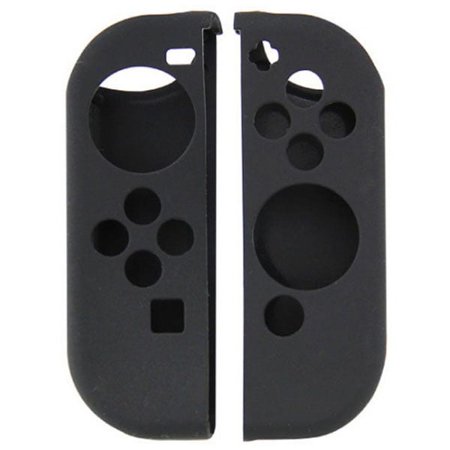 Switch Joy-Con Controller Silicone Skin Protector - Black (Hexir)