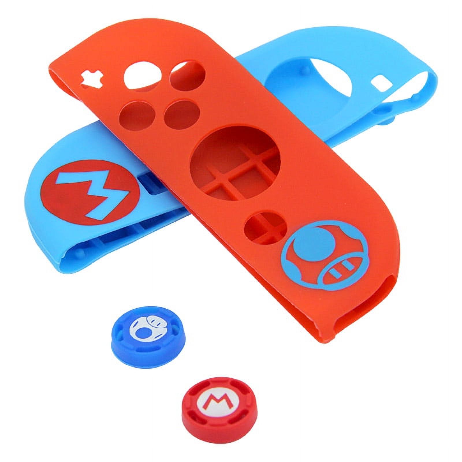 Switch Joy-Con Controller Silicone Skin Protector - Blue Red (Hexir ...