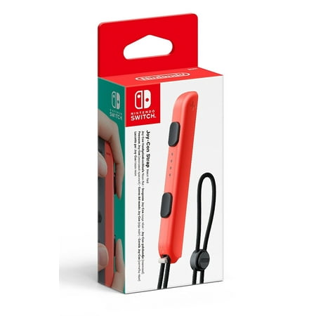 Switch Joy-Con Controller Strap - Neon Red