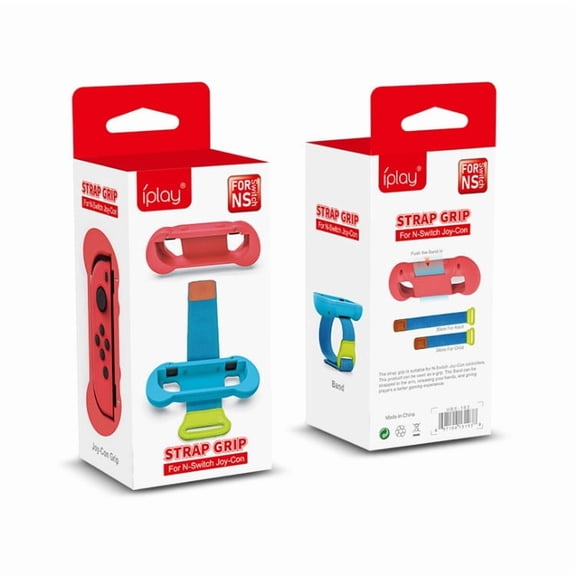 Switch Joy-Con Wrist Straps - 2-Pack Adjustable Wrist Bands for Left/Right Controllers, Anti-Slip Design, Perfect for Motion-Sensing Games | Switch Accessories