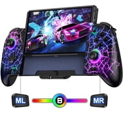 ESYWEN Switch Controller for Switch/OLED Joy Cons with Turbo, Vibration, Programmable