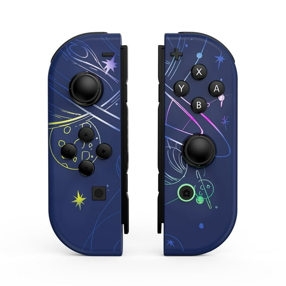 Switch Joypad Replacement Controller, Switch Controller Compatible with Switch/OLED/Lite- Switch Handheld Controller with 7-Colors RGB Light