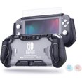 thumbnail image 1 of Switch Lite Protective Case for Nintendo Daily Gift (Ergonomic /Sturdy /Full Protection) Gift Idea Family Happy Hours Black, 1 of 6