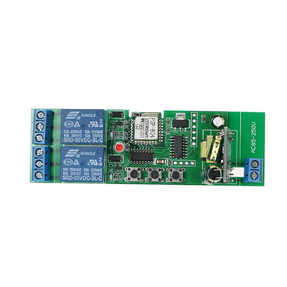 Switch Module,Ewelink Wifi Switch App Remote Compatible Wifi Switch Universal With Voice Remote Compatible With Switch Universal 2ch Switch App Remote Compatible With Green