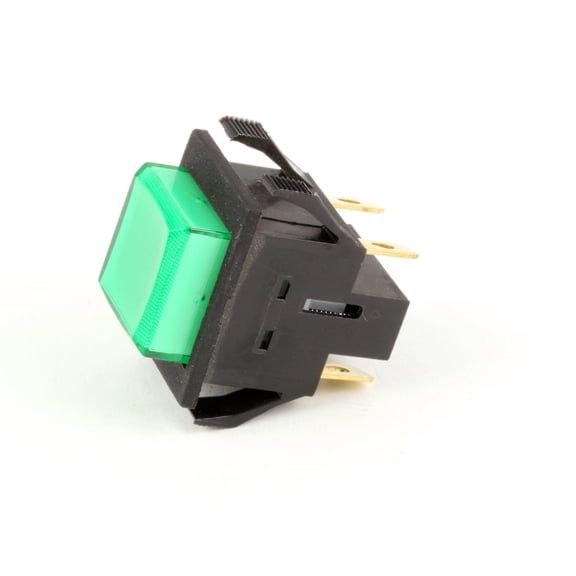 Bunn Switch, Mom Dpst Trans Green 28296.0000 - Genuine OEM Replacement Part