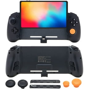 Switch OLED Controller Grip, Wireless Controller Grip Compatible with Switch or Switch OLED Black