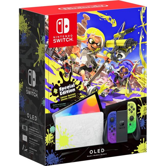 Switch OLED Model Splatoon 3 Special Edition Video Game - Walmart.com