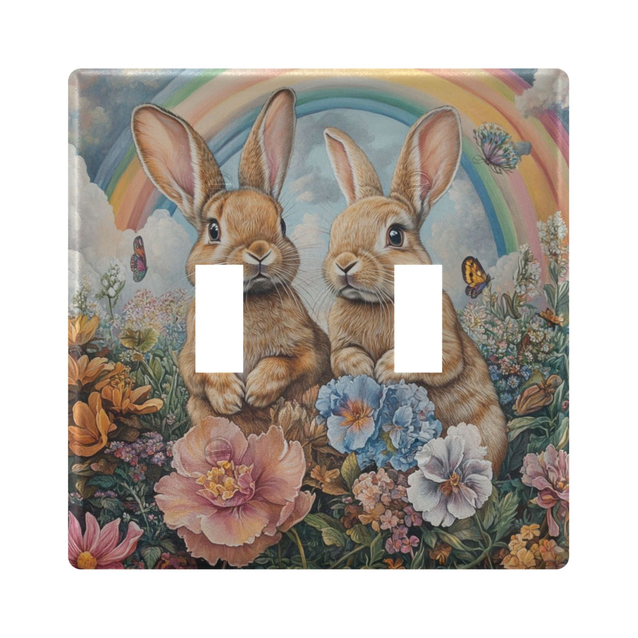Switch Panel 4.48x4.56In Switch Plate Wall Panel Living Room Kitchen ...