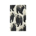 thumbnail image 1 of Switch Panel Switch Decoration 2.76x4.53x0.28 Inches Toggle Switch Switch Plate Wall Plates Living Room Kitchen Bedroom Study Switches Black Bear Seamless, 1 of 8