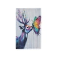 thumbnail image 1 of Switch Panel Switch Decoration 2.76x4.53x0.28 Inches Unused Outlet Cover Switch Plate Wall Plates Living Room Kitchen Bedroom Study Switches Colored Deer Butterfly, 1 of 8