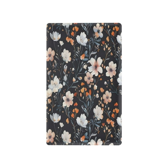Switch Panel Switch Decoration 2.76x4.53x0.28 Inches Unused Outlet Cover Switch Plate Wall Plates Living Room Kitchen Bedroom Study Switches Little White Flower