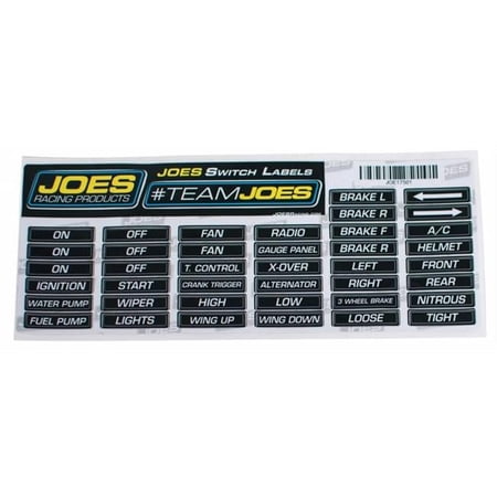 Switch Panel Labels