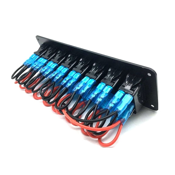 Switch Panel,Switch Box Waterproof Rv Led On/off Circuit With Switch Panel Circuit With Led Boat On/off Circuit Panel Car Marine With Led Indicator Marine Boat Panel 12v/24v Waterproof Dsfen