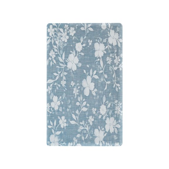 Switch Panel Switch Decoration 2.76x4.53x0.28 Inches Duplex Outlets Switch Plate Wall Plates Living Room Kitchen Bedroom Study Switches Beautiful Blue Cloth Flowers