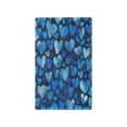 thumbnail image 1 of Switch Panel Switch Decoration 2.76x4.53x0.28 Inches Duplex Outlets Switch Plate Wall Plates Living Room Kitchen Bedroom Study Switches Blue Cartoon Heart, 1 of 8