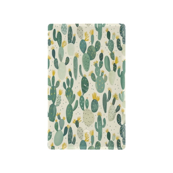 Switch Panel Switch Decoration 2.76x4.53x0.28 Inches Duplex Outlets Switch Plate Wall Plates Living Room Kitchen Bedroom Study Switches Green Cartoon Cactus