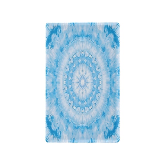 Switch Panel Switch Decoration 2.76x4.53x0.28 Inches Duplex Outlets Switch Plate Wall Plates Living Room Kitchen Bedroom Study Switches Light Blue Tie Dye Pattern