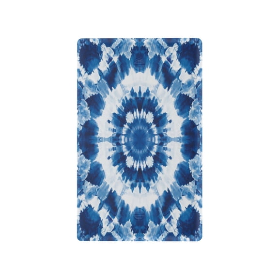 Switch Panel Switch Decoration 2.76x4.53x0.28 Inches Duplex Outlets Switch Plate Wall Plates Living Room Kitchen Bedroom Study Switches Pretty Blue Tie Dye