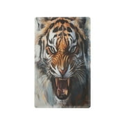 Switch Panel Switch Decoration 2.76x4.53x0.28 Inches Toggle Switch Switch Plate Wall Plates Living Room Kitchen Bedroom Study Switches Big-mouthed Tiger