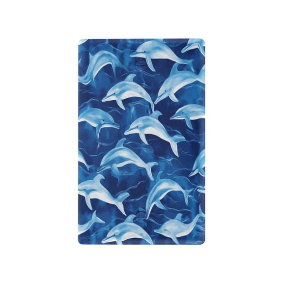 Switch Panel Switch Decoration 2.76x4.53x0.28 Inches Toggle Switch Switch Plate Wall Plates Living Room Kitchen Bedroom Study Switches Blue Dolphin Cute