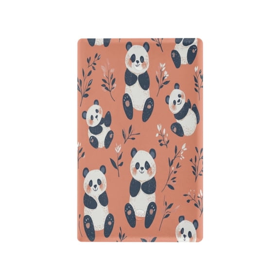 Switch Panel Switch Decoration 2.76x4.53x0.28 Inches Toggle Switch Switch Plate Wall Plates Living Room Kitchen Bedroom Study Switches Cute Little Panda Seamless
