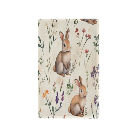 Switch Panel Switch Decoration 2.76x4.53x0.28 Inches Toggle Switch Switch Plate Wall Plates Living Room Kitchen Bedroom Study Switches Cute Rabbits and Flowers