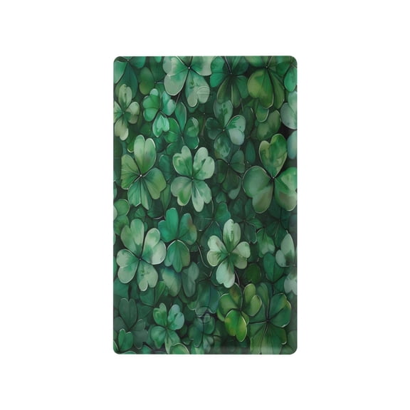 Switch Panel Switch Decoration 2.76x4.53x0.28 Inches Toggle Switch Switch Plate Wall Plates Living Room Kitchen Bedroom Study Switches Four-leaf Clover