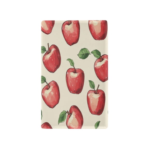 Switch Panel Switch Decoration 2.76x4.53x0.28 Inches Toggle Switch Switch Plate Wall Plates Living Room Kitchen Bedroom Study Switches Red Apple