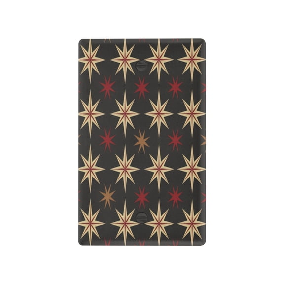 Switch Panel Switch Decoration 2.76x4.53x0.28 Inches Toggle Switch Switch Plate Wall Plates Living Room Kitchen Bedroom Study Switches Star Seamless