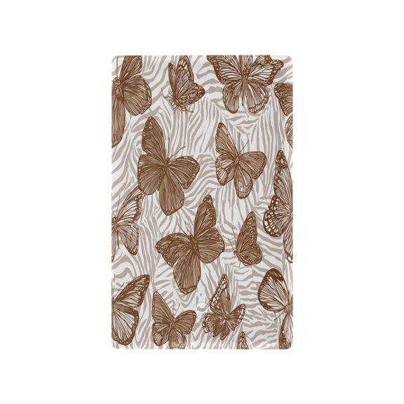 Switch Panel Switch Decoration 2.76x4.53x0.28 Inches Unused Outlet Cover Switch Plate Wall Plates Living Room Kitchen Bedroom Study Switches Butterflies and Zebra